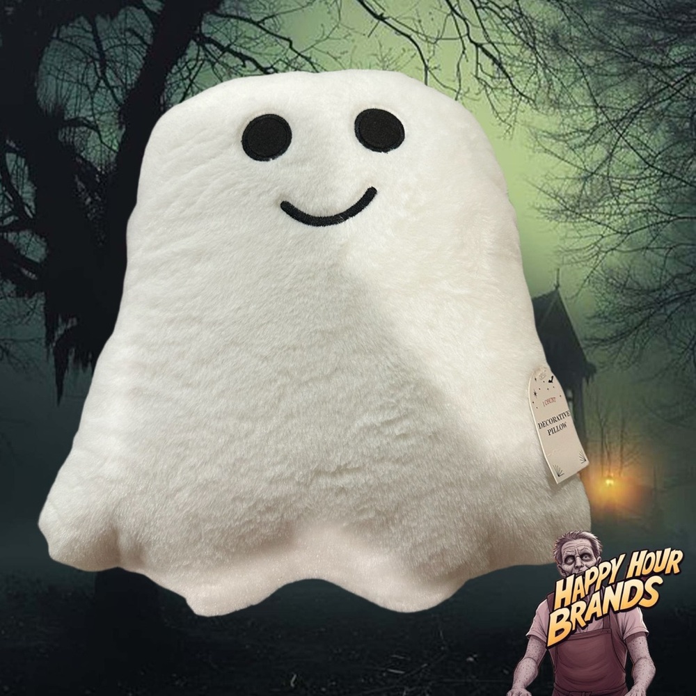 Target Bullseye Playground Halloween 2024 Ghost Pillow